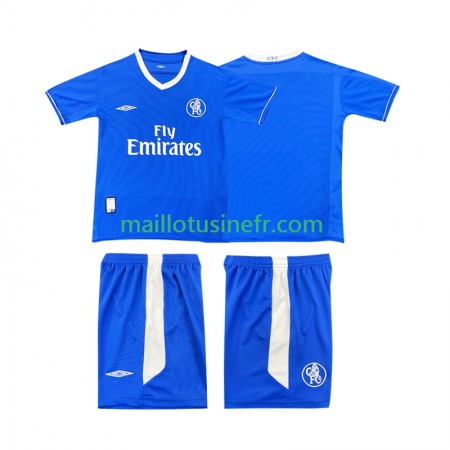 Maillot de Foot Chelsea 2003 Domicile Retro 2005 - Enfant